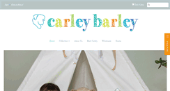 Desktop Screenshot of carleybarley.com