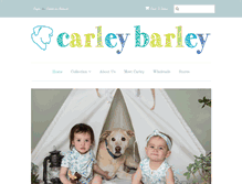 Tablet Screenshot of carleybarley.com